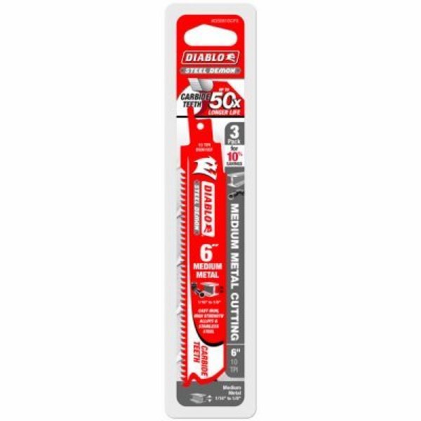 Bsc Preferred 3PK 610T MTL Rec Blade DS0610CF3